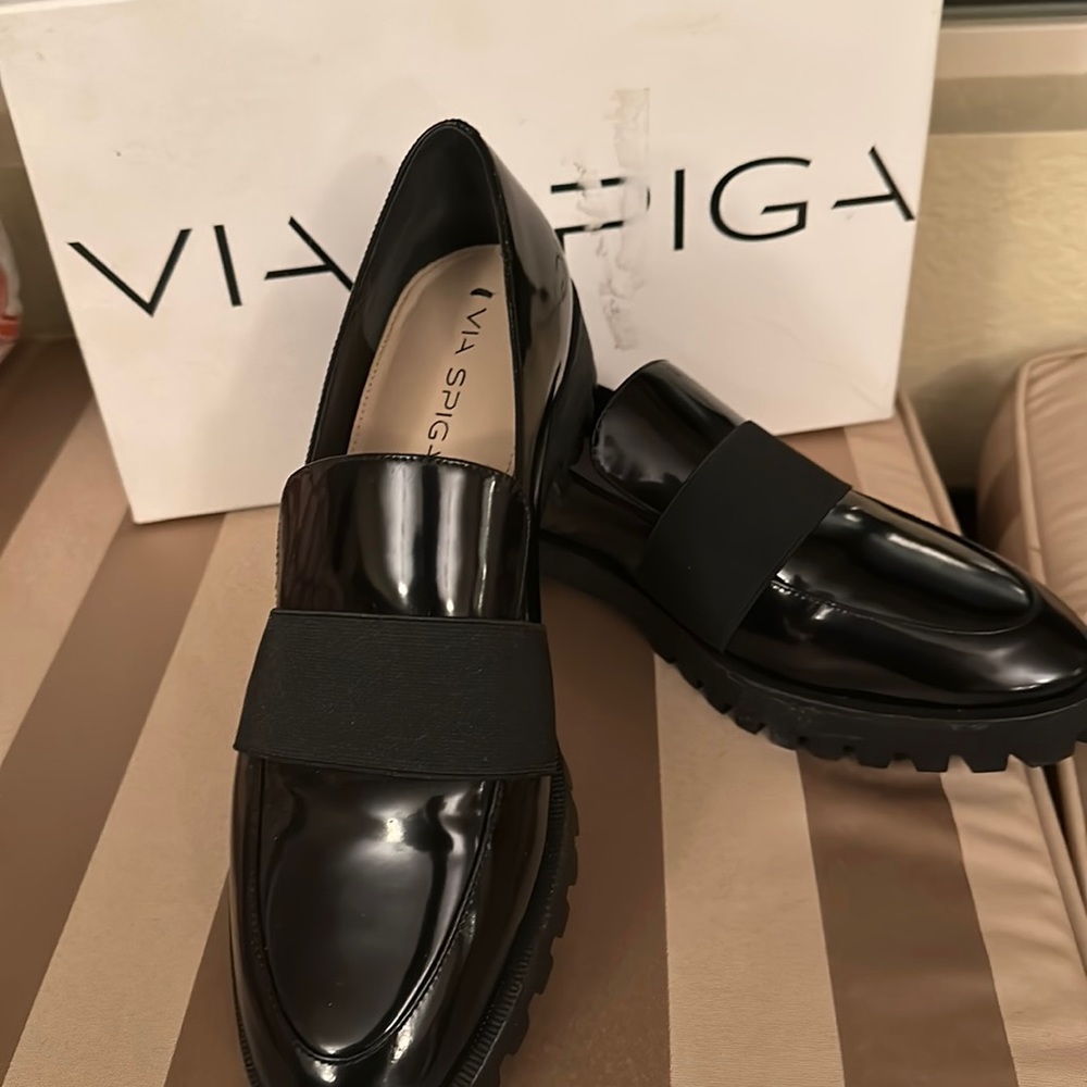 Black via spiga shoes